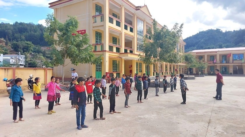 Hạ tầng dành cho giáo dục được tỉnh miền núi Yên Bái đặc biệt quan tâm. Ảnh: Đức Tuyển.