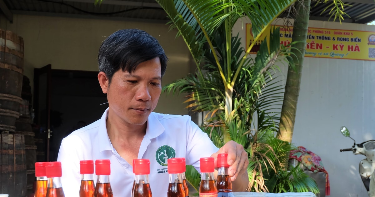 Khởi nghiệp với nước mắm truyền thống Phúc Diễn