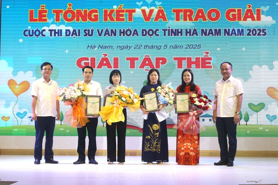 Summary of the award ceremony of the Reading Culture Ambassador Contest 2025