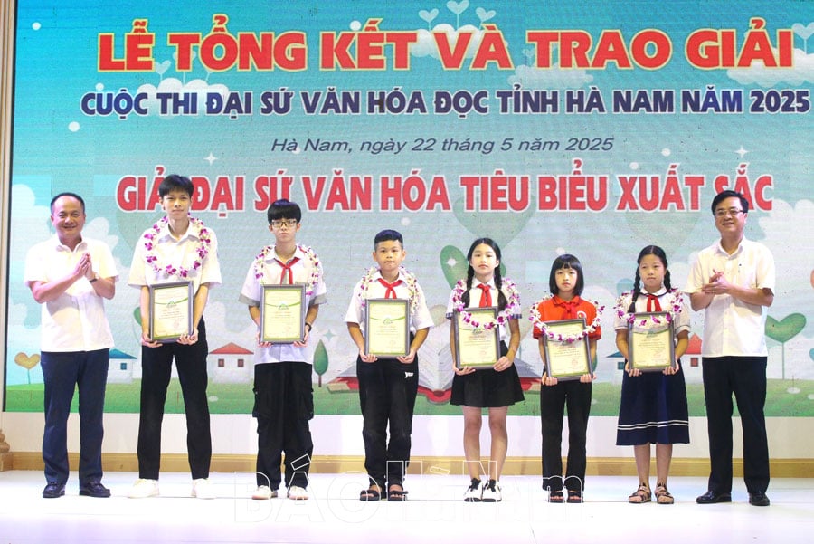 Summary of the award ceremony of the Reading Culture Ambassador Contest 2025