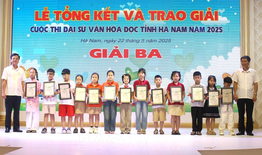 Summary of the award ceremony of the Reading Culture Ambassador Contest 2025