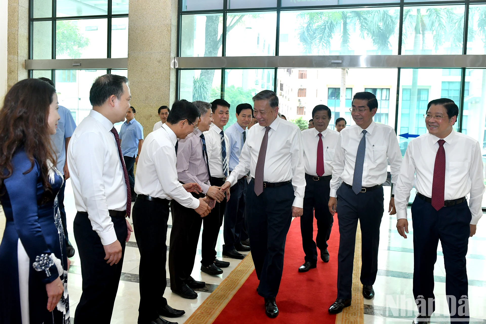 [Ảnh] Tổng Bí thư Tô Lâm chủ trì buổi làm việc với Ban Nội chính Trung ương ảnh 2