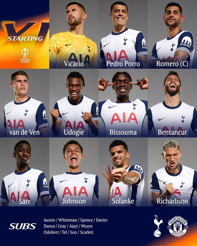 Trực tiếp Tottenham vs MU, chung kết Cúp C2 châu Âu: Mount đá chính ảnh 4