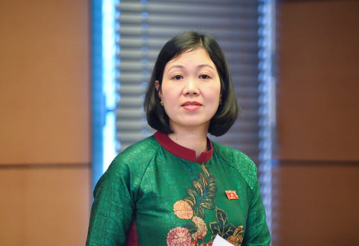 Déléguée Nguyen Thi Lan Anh.