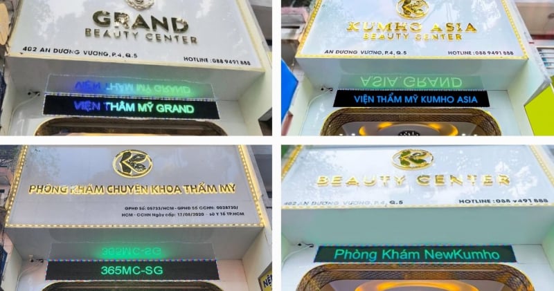 Nhiều cơ sở thẩm mỹ liên tục “thay hình đổi dạng” và liên tiếp bị xử phạt  -1