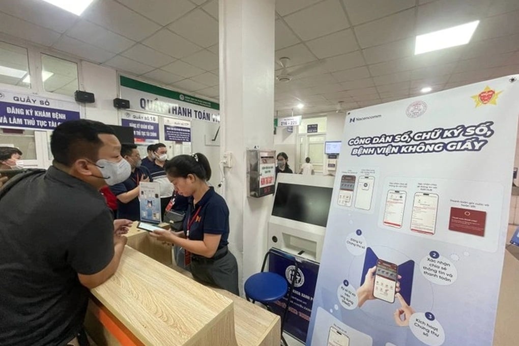 Bệnh viện áp dụng chữ ký số, rút ngắn thời gian chờ khám - 1