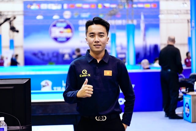 Billiards: Tài năng trẻ lại gây sốc, 8 cơ thủ Việt Nam hội ngộ thiên tài Caudron- Ảnh 1.