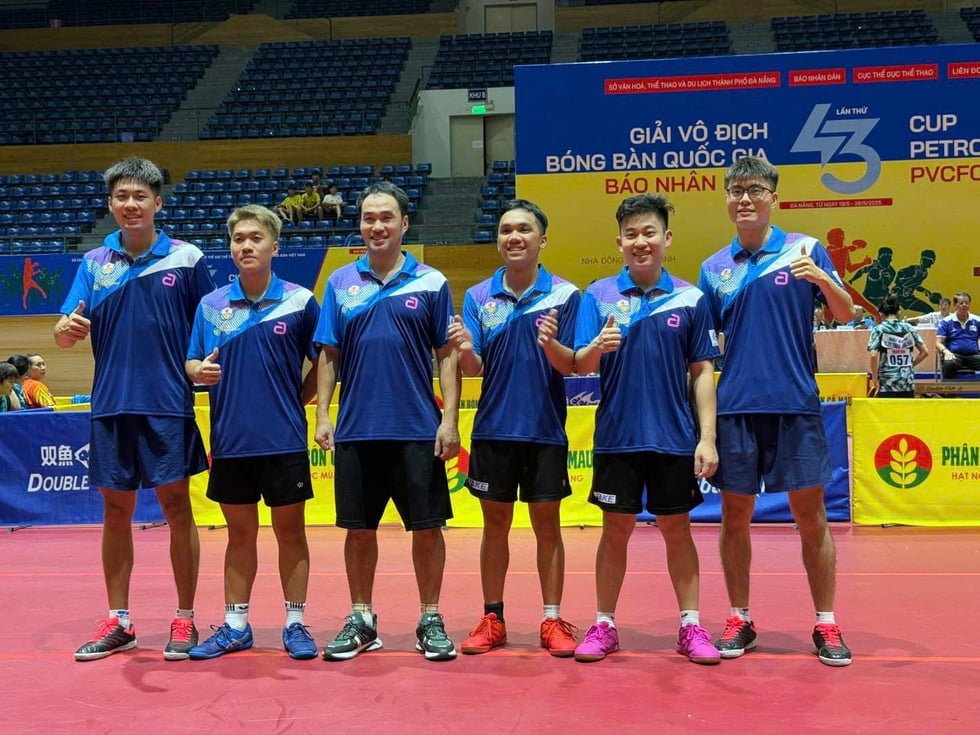 Ngôi sao bóng bàn CAND T&T gây sốc, thắng ngoạn mục cựu vô địch SEA Games - Ảnh 4.