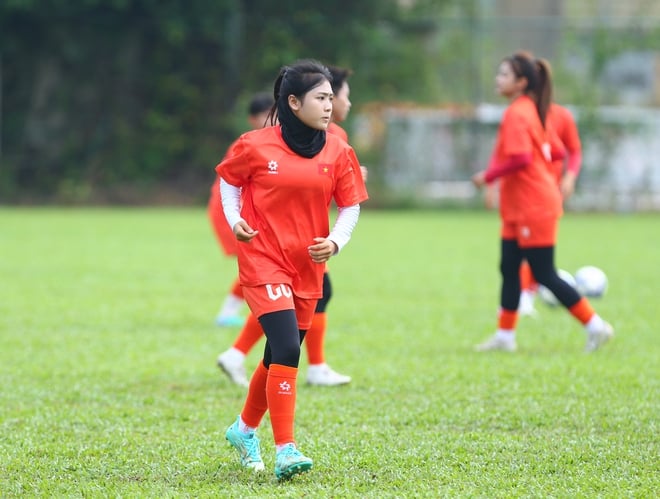 Ngắm các bống hồng xinh đẹp U19 nữ Việt Nam - Ảnh 5.
