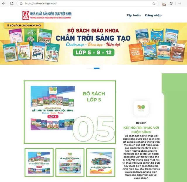 Sử dụng sách giáo khoa điện tử của NXB Giáo dục Việt Nam trên nền tảng mới - Ảnh 3.
