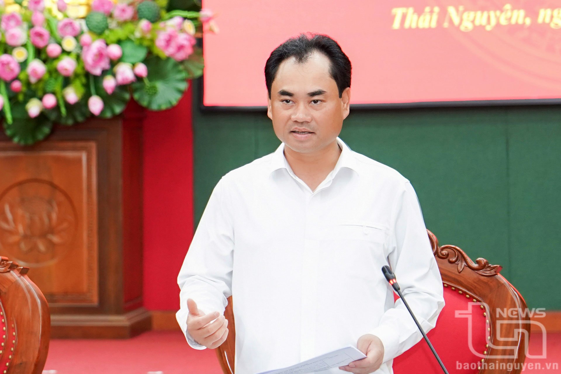 បញ្ចប់សន្និសីទ តាងនាមក្រុមប្រឹក្សាវាយតម្លៃ សមមិត្តលេខាគណៈកម្មាធិការបក្សខេត្ត Trinh Viet Hung
