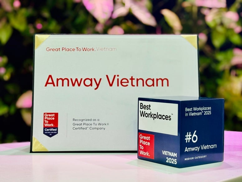 Amway Việt Nam đứng Top 6 'Nơi làm việc xuất sắc hàng đầu Việt Nam 2025'- Ảnh 2.