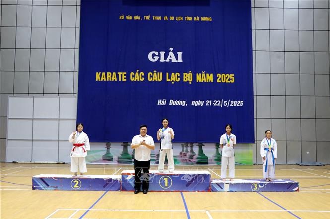 Giải Karate các câu lạc bộ tỉnh Hải Dương - Ảnh 2.