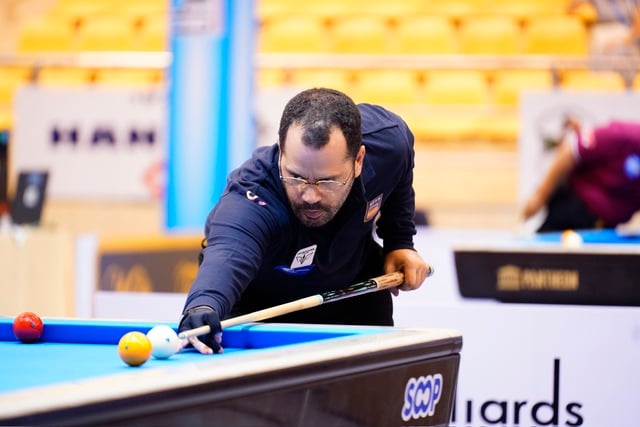 Billiards: Trần Quyết Chiến liên tục tung sê-ri, thắng đậm ở trận ra quân World Cup TP.HCM- Ảnh 2.