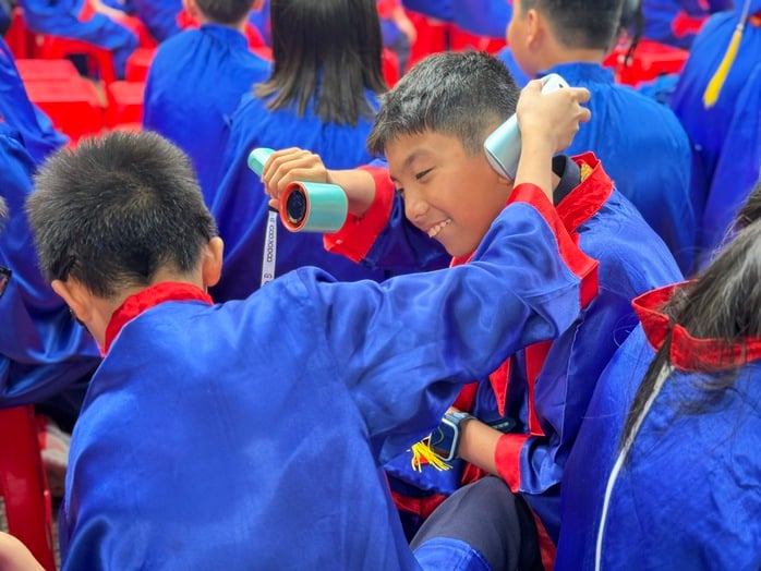 Xúc động lá thư cô hiệu trưởng viết cho ngày học sinh lớp 5 tạm biệt mái trường  - Ảnh 4.