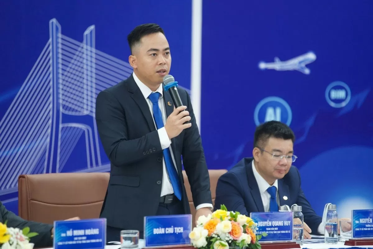 Ông Nguyễn Quang Huy – Thành viên HĐQT CTCP Đầu tư hạ tầng giao thông Đèo Cả