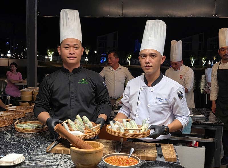 Lễ hội có sự tham gia của nhiều đầu bếp