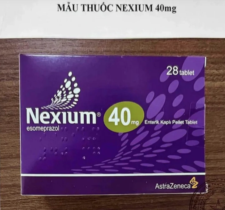Bộ Y tế truy tìm nguồn gốc thuốc giả NEXIUM 40mg chỉ chứa 17,2% hàm lượng - Ảnh 1.