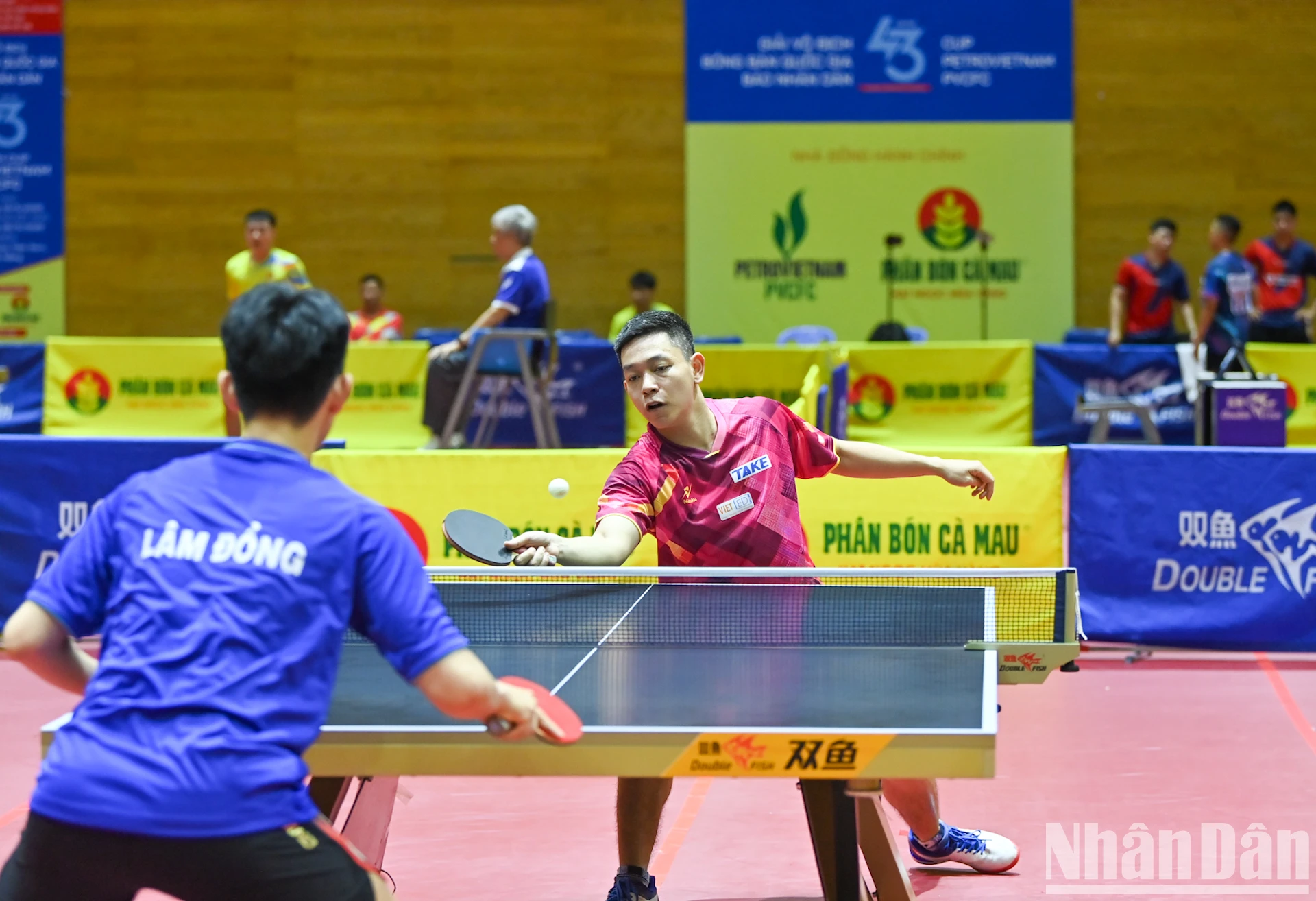 【写真】2025年ニャンダン新聞全国卓球選手権にトップ選手が集結 写真7