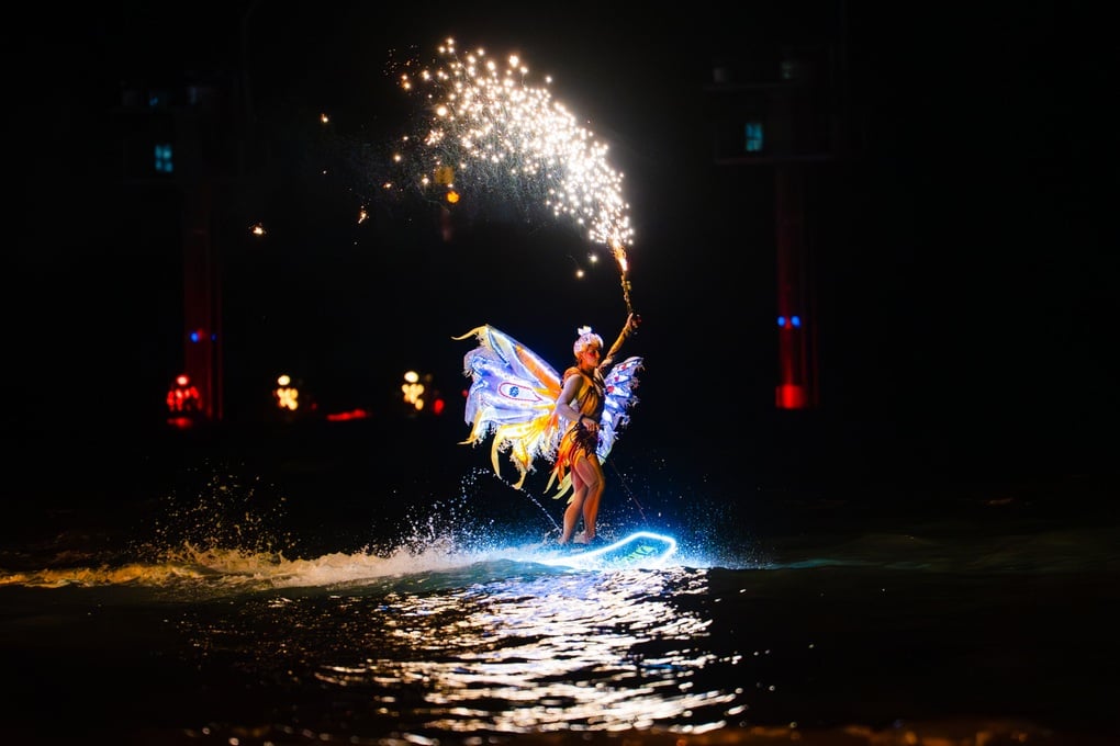 Show diễn jetski bắn pháo hoa tại Cát Bà xác lập hai kỷ lục thế giới - 5