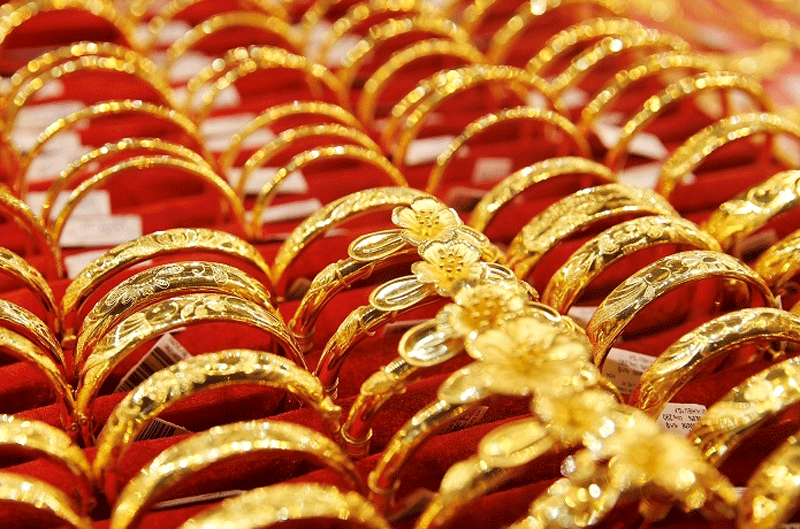 Gold price this afternoon (May 23): All turned down. Illustration photo: kinhtedothi.vn