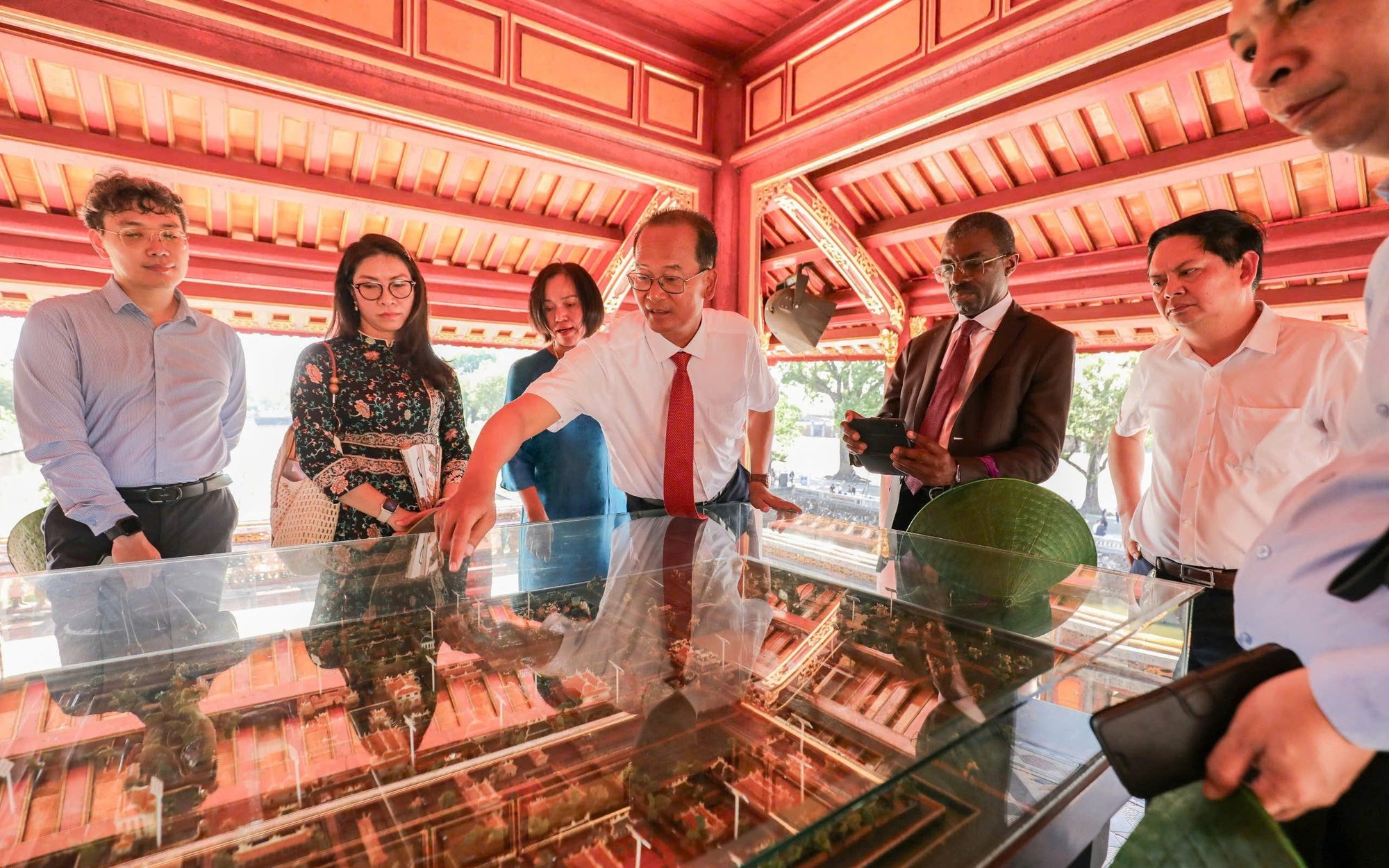 Director of the World Heritage Center visits the Complex of Hue Monuments