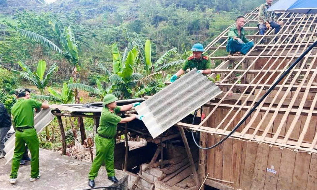 Ha Quang speeds up the process of eliminating temporary and dilapidated houses - Cao Bang Electronic Newspaper
