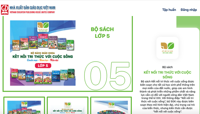 Sử dụng sách giáo khoa điện tử của NXB Giáo dục Việt Nam miễn phí - Ảnh 1.