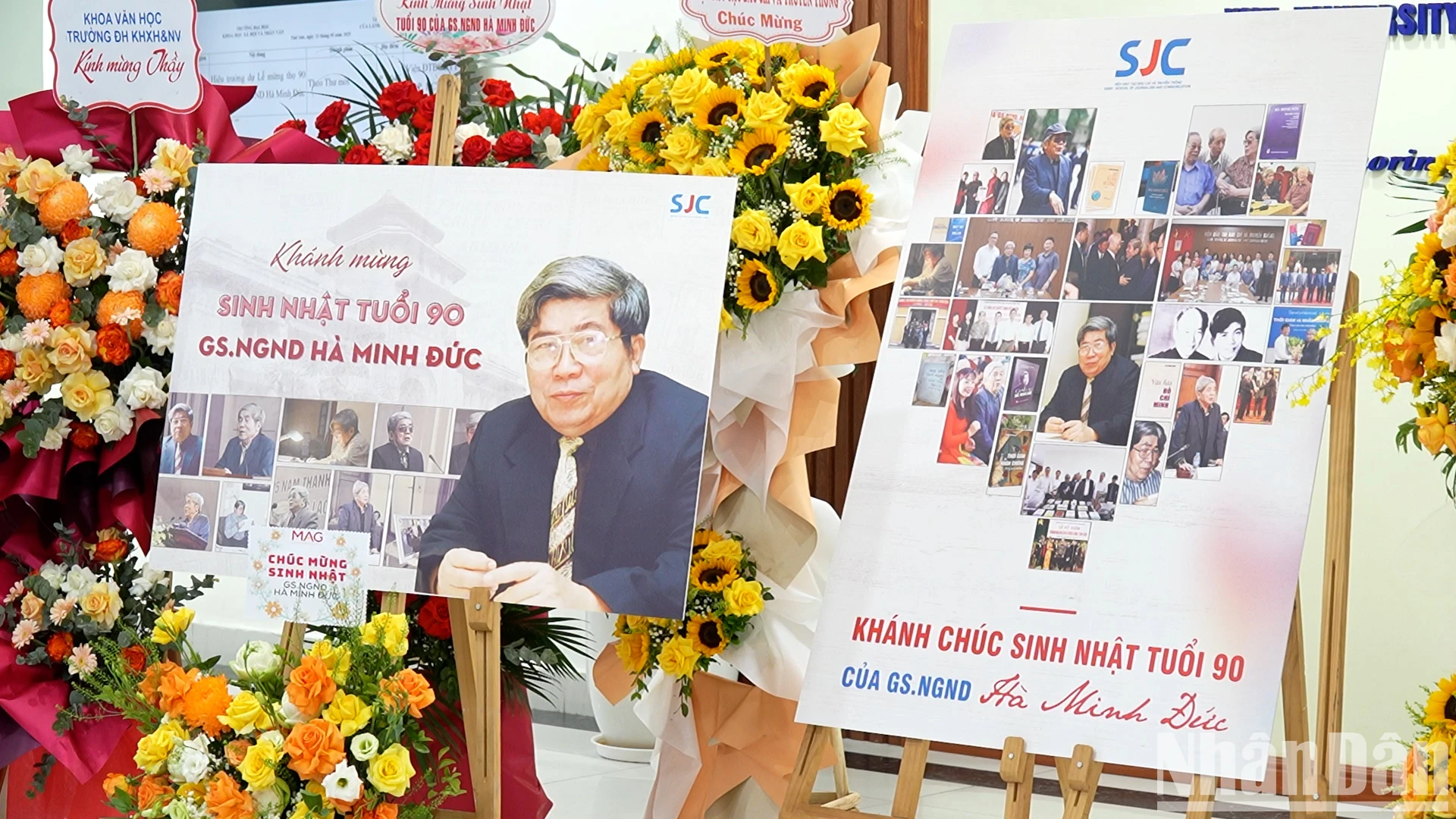[Photo] Le professeur Ha Minh Duc et sa conférence honorifique à l'âge de 90 ans photo 11