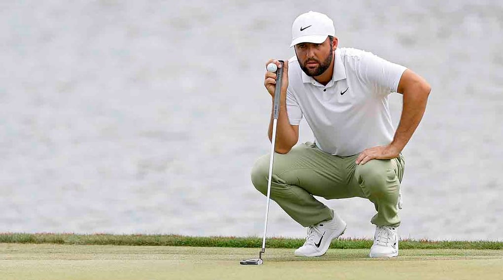 Scottie Scheffler tham dự giải golf Charles Schwab Challenge 2025 - 1