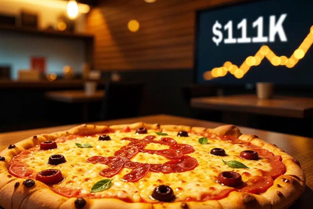 Bitcoin lập đỉnh kỷ lục 111.000 USD đúng ngày Pizza Bitcoin - 2