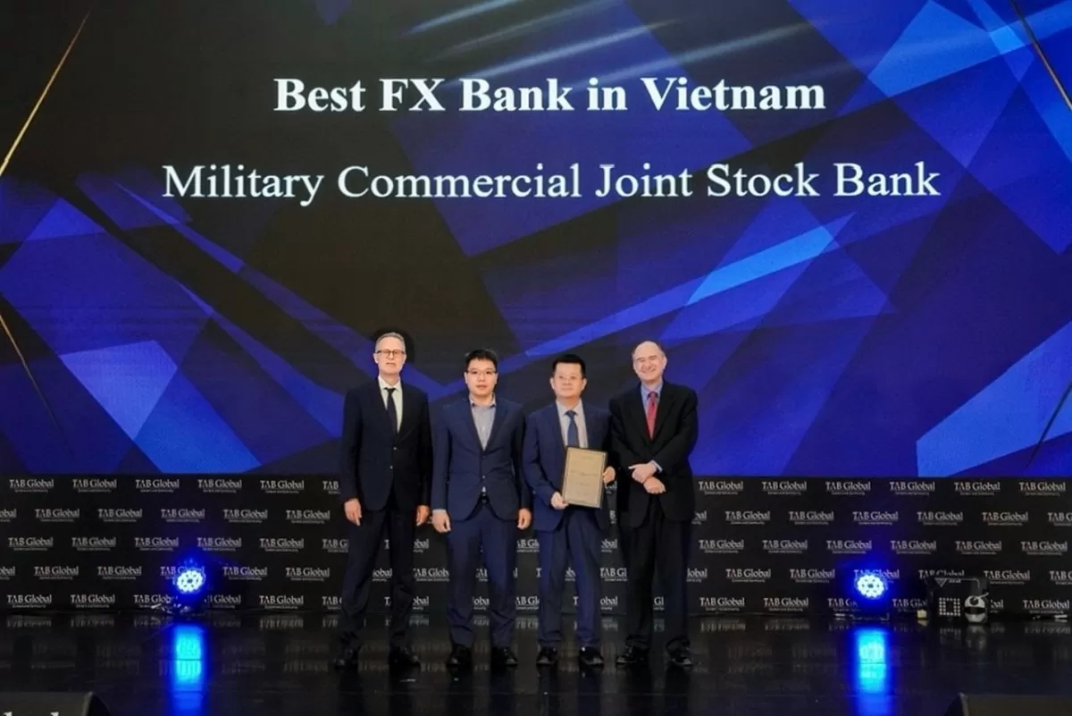 MB hai năm liên tiếp nhận danh hiệu 'Ngân hàng ngoại hối tốt nhất Việt Nam'