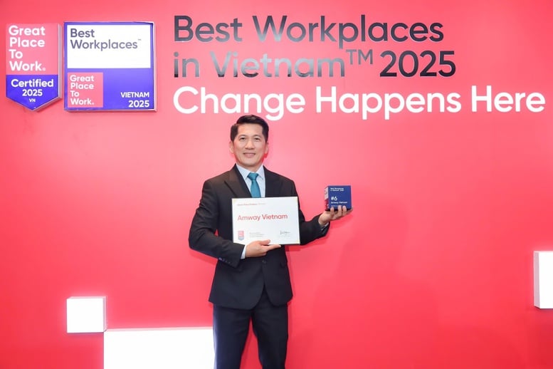 Amway Việt Nam đứng Top 6 'Nơi làm việc xuất sắc hàng đầu Việt Nam 2025'- Ảnh 1.
