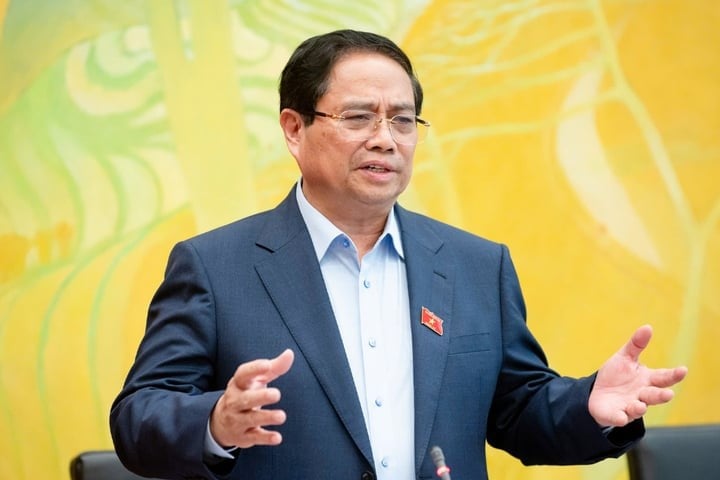 Thủ tướng Phạm Minh Chính. (Ảnh: Phạm Thắng)