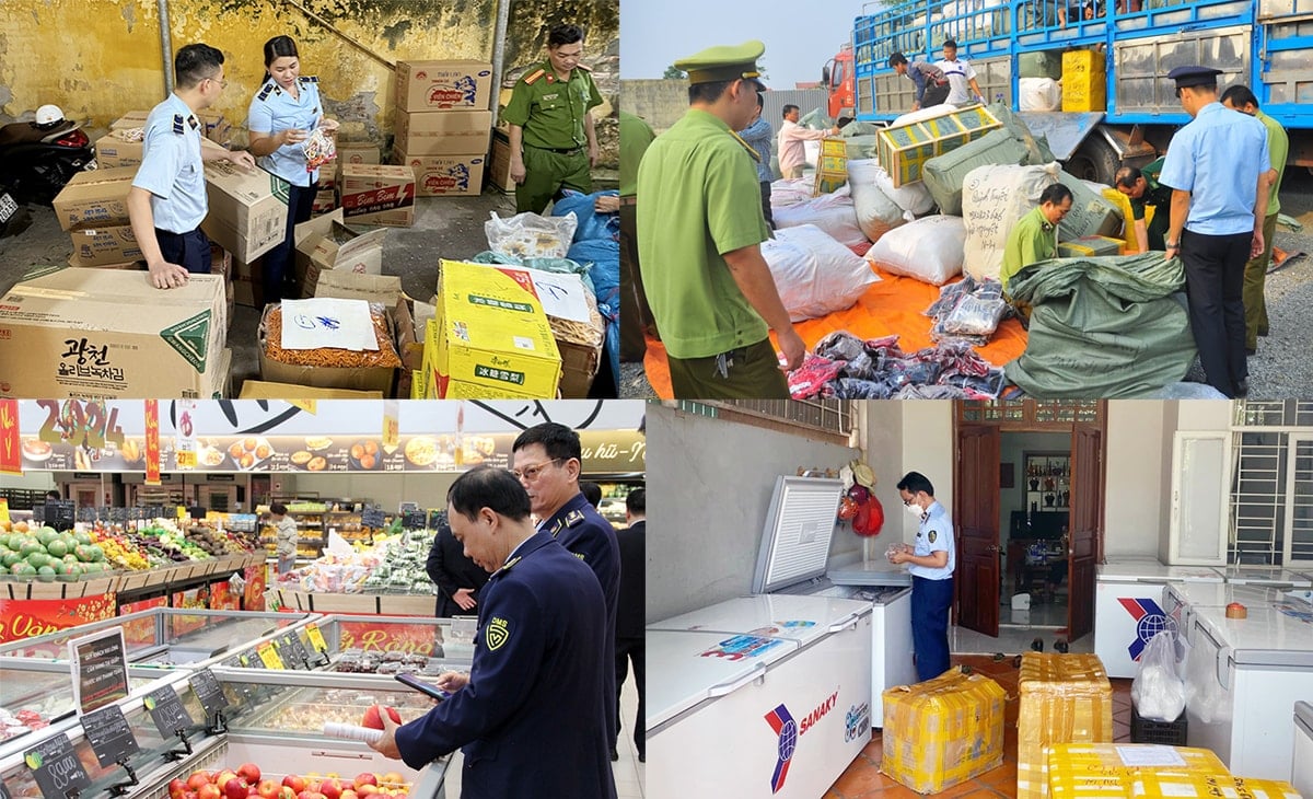 Tiếp tục đẩy mạnh cao điểm đấu tranh ngăn chặn, đẩy lùi buôn lậu, hàng giả- Ảnh 1.