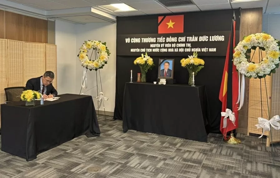 Lễ tưởng niệm nguyên Chủ tịch nước Trần Đức Lương tại New York Lễ tưởng niệm nguyên Chủ tịch nước Trần Đức Lương tại New York