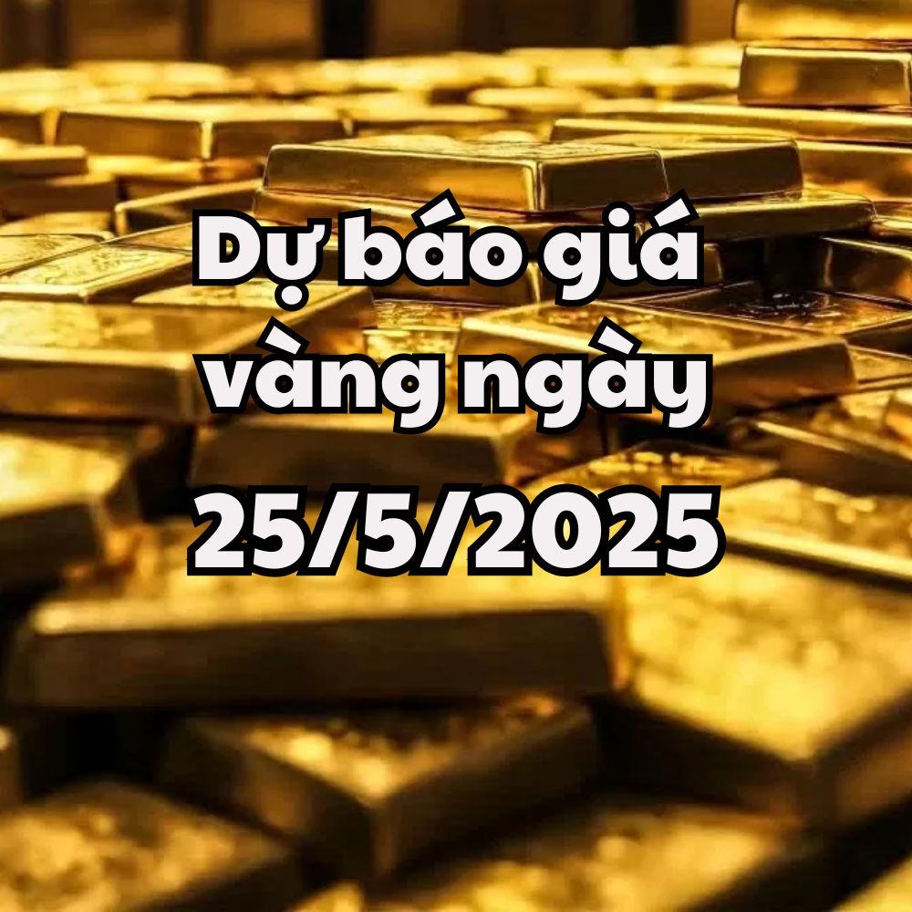 Nachrichten, Goldpreisprognose für morgen, 25.05.2025, Inlandsgoldpreis stoppt bei 121 Millionen VND-Tael, Weltgold schließt