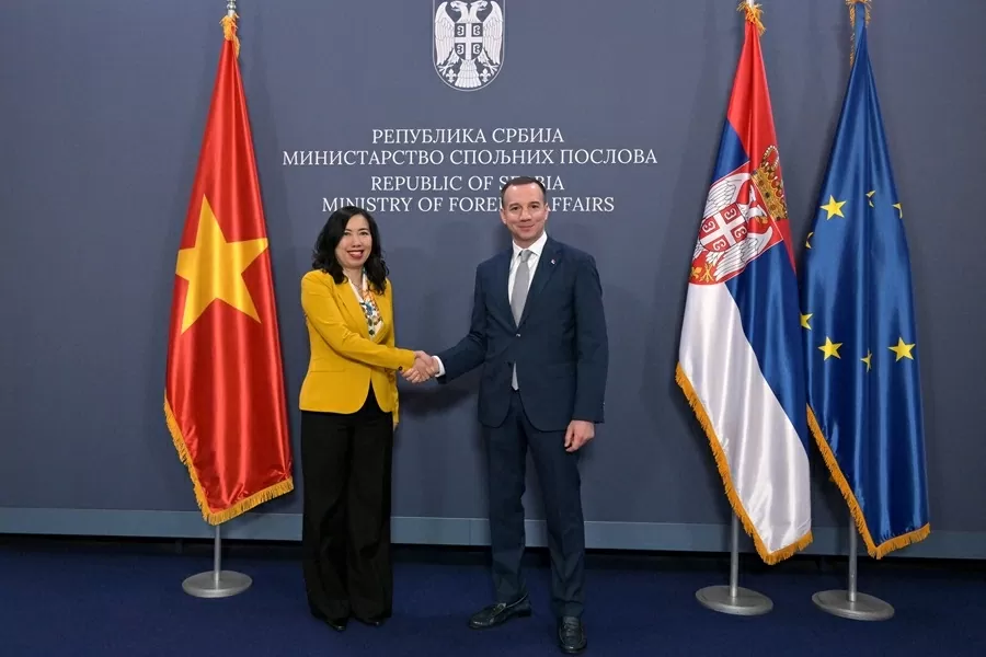 Thứ trưởng Lê Thị Thu Hằng đồng chủ trì Tham vấn chính trị Việt Nam - Serbia