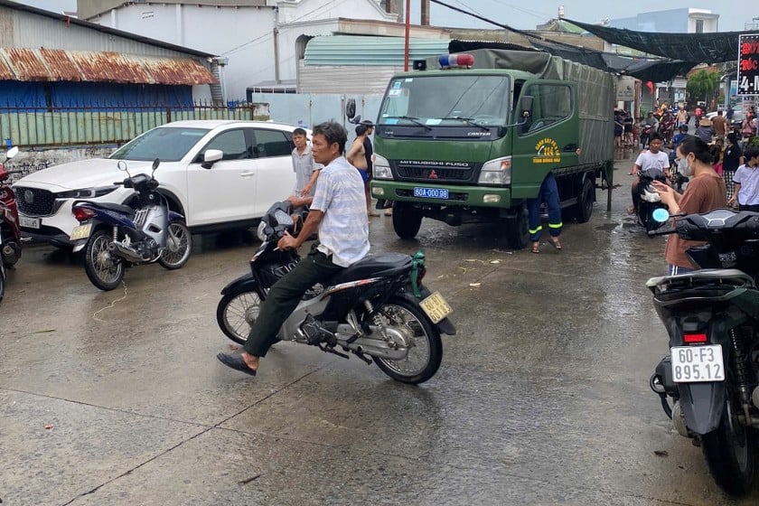 Công tác tìm kiếm nạn nhân đang được triển khai.