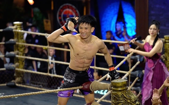Bùi Trường Sinh hạ knockout cao thủ Campuchia ở GMA 05 - Ảnh 1.