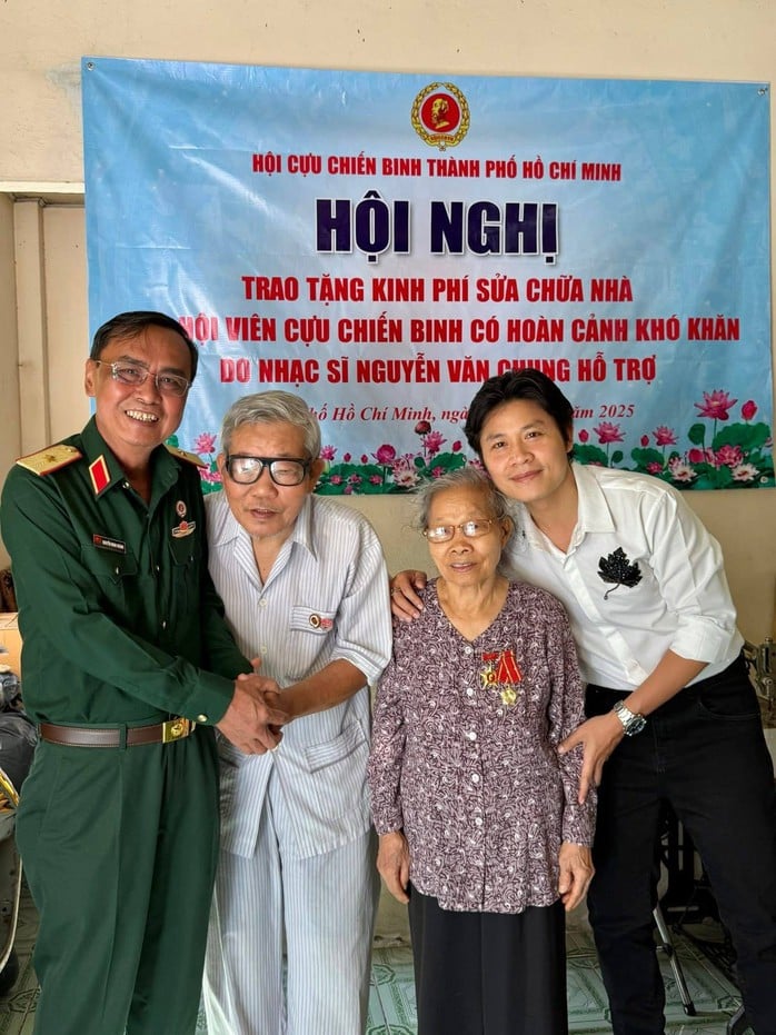 Nhạc sĩ Nguyễn Văn Chung tri ân cựu chiến binh - Ảnh 5.