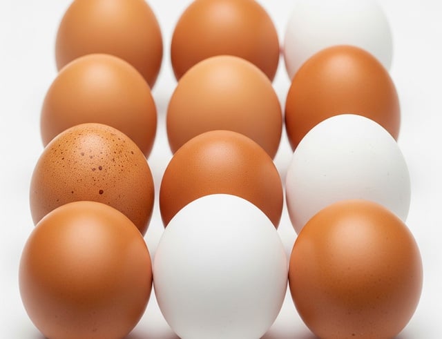 Trứng gà vỏ màu nâu có giá trị dinh dưỡng cao hơn màu trắng? - Ảnh 1.