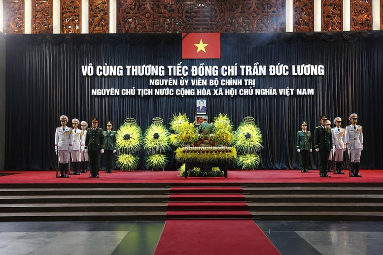 Điện, thư chia buồn nguyên Chủ tịch nước Trần Đức Lương từ trần- Ảnh 1.