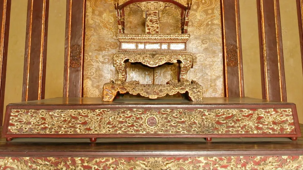 National treasure: Nguyen Dynasty throne at Hue Monuments