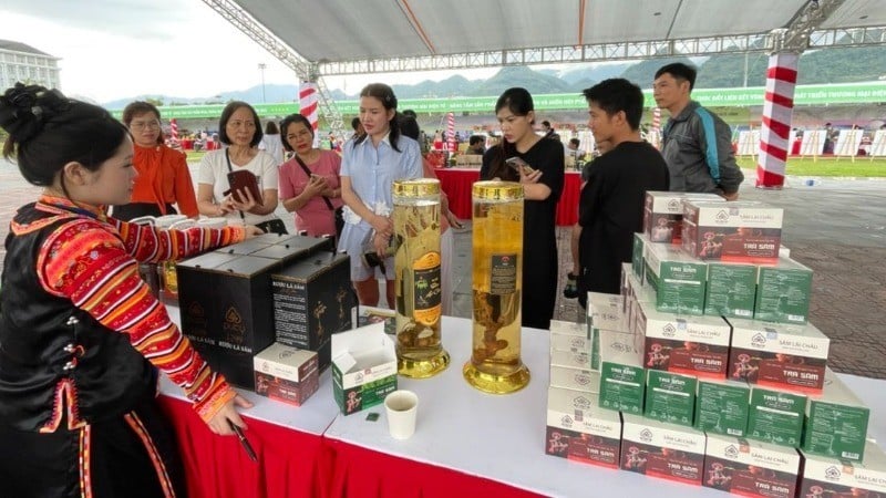 Hội thảo là một hoạt động trong chuỗi các sự kiện thúc đẩy liên kết vùng, phát triển thương mại điện tử diễn ra tại Lai Châu.