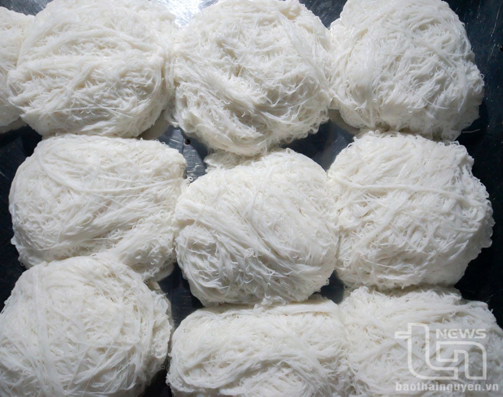 Bún Gò Chè nổi tiếng vì độ dai tự nhiên, không phụ gia.