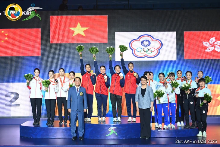 Karate Việt Nam xuất sắc giành 2 HCV châu Á - Ảnh 4.