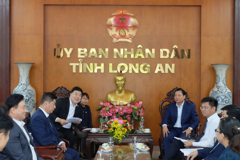 Long An tăng cường hợp tác, hỗ trợ DN Hàn Quốc thúc đẩy đầu tư và phát triển kinh tế- Ảnh 1.