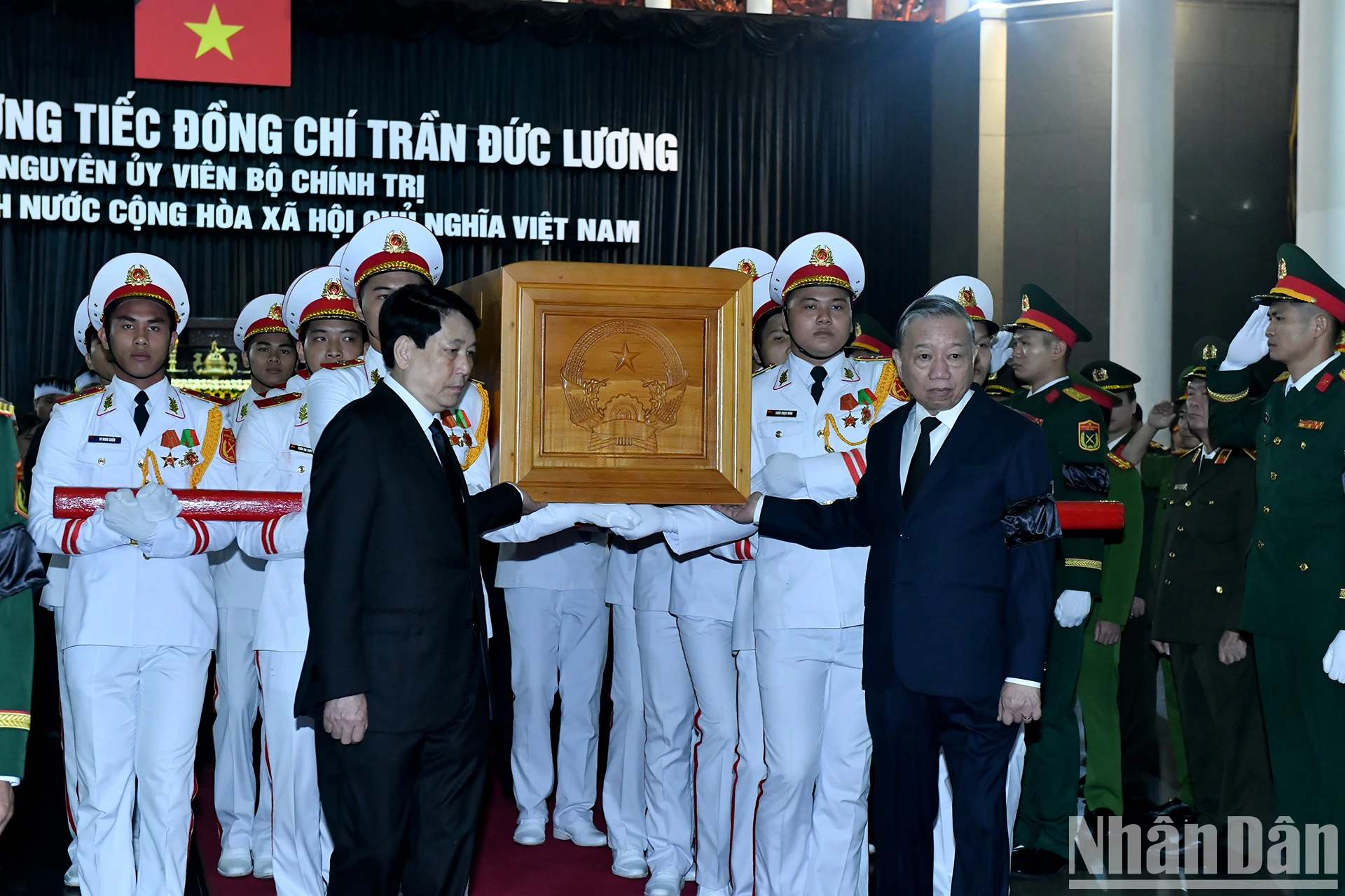[Ảnh] Toàn cảnh Lễ truy điệu nguyên Chủ tịch nước Trần Đức Lương ảnh 9