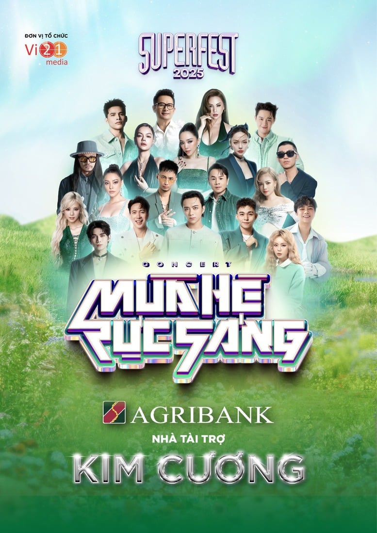 Agribank đồng hành cùng Superfest – Đại nhạc hội âm nhạc lớn nhất mùa hè 2025- Ảnh 1.